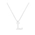 L - Letter Name Necklace Initial Necklace